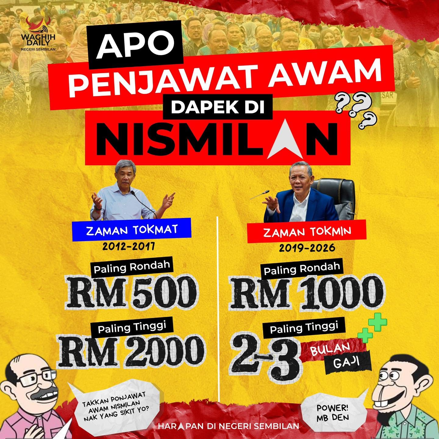 Apo Penjawat Awam Dapek Di Nismilan